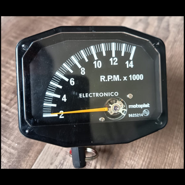 Tacómetro MOTOPLAT 14000 RPM 2TNegro