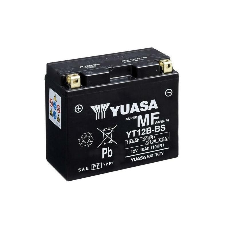 Batería YUASA YT12B-BS Combipack (con electrolito)