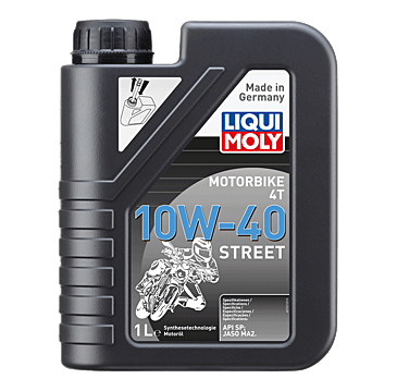 ACEITE DE MOTOR LIQUI MOLY 10W40 STREET 4T 1 LITRO