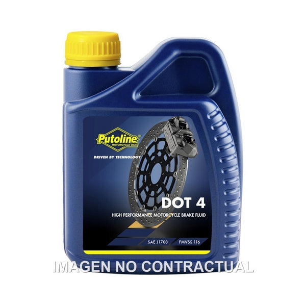 PUTOLINE DOT 4 BRAKE FLUID 500 ML
