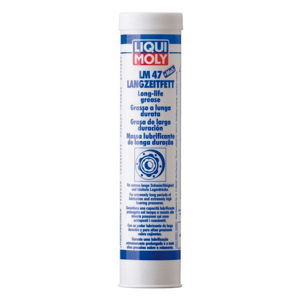 Grasa de larga duración LIQUI MOLY LM 47 +MoS2 - Cartucho 400gr