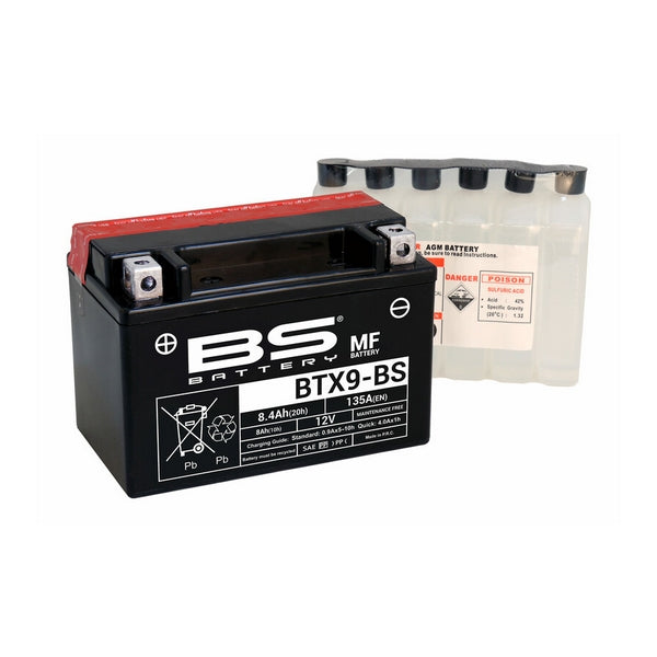 Batería BS BATTERY BTX9-BS
