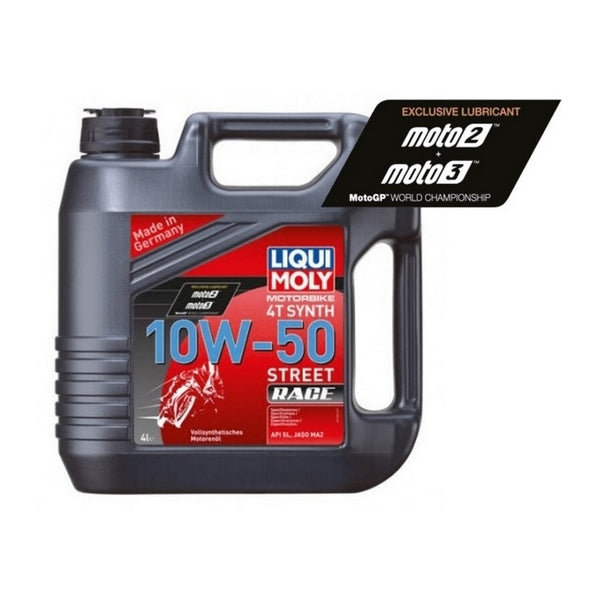 LIQUI MOLY Sintético 4T 10W-50 Street Race - 4L 1686