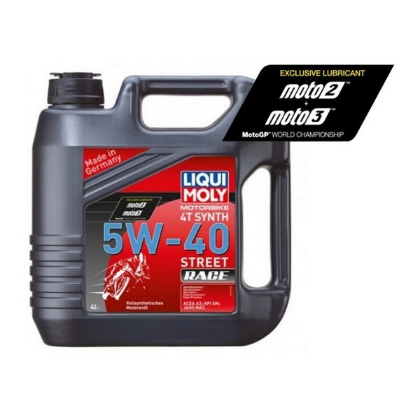 LIQUI MOLY Sintético 4T 5W-40 Street Race - 4L 1685