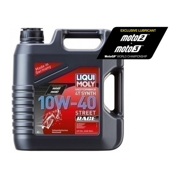 LIQUI MOLY Sintético 4T 10W-40 Street Race - 4L 20754