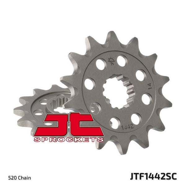 Piñón JT SPROCKETS acero Paso 520 JTF1442.13SC