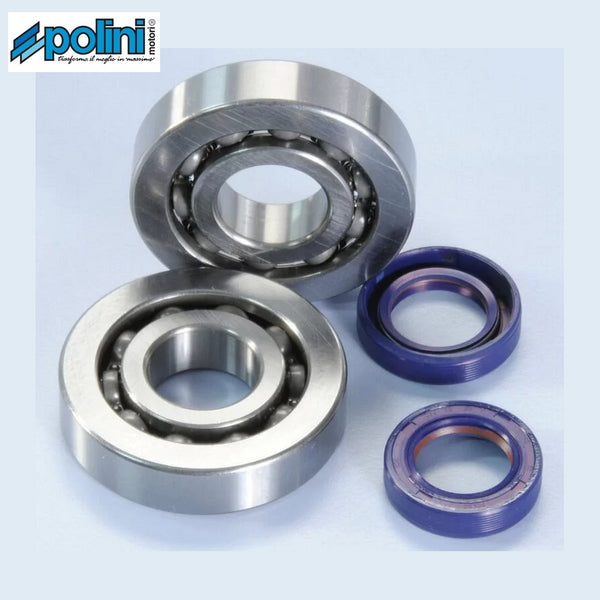 Kit rodamientos y retenes de cigüeñal POLINI Piaggio  282.0001
