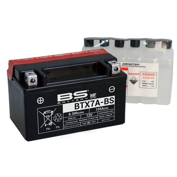 Batería BS BATTERY BTX7A-BS 300619