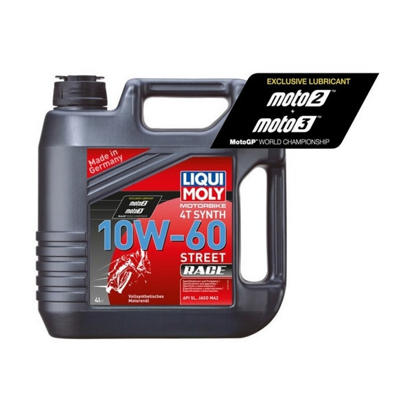 LIQUI MOLY Sintético 4T 10W-60 Street Race -  4L 1687