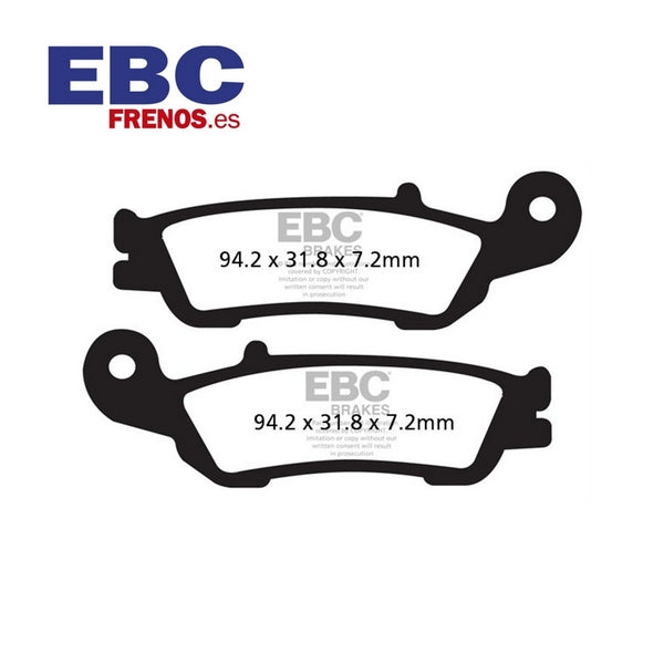 Pastillas de freno EBC MXS450