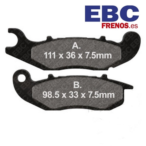 Pastillas de freno sinter EBC FA465HH