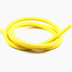 Cable de bujía silicona 7 mm amarillo 1 metro